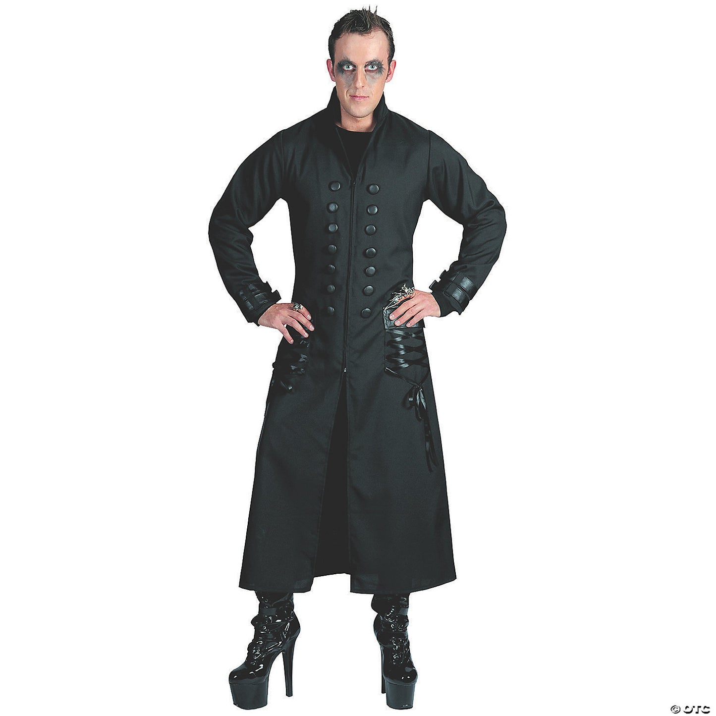 Men's Goth Coat Costume - Medium