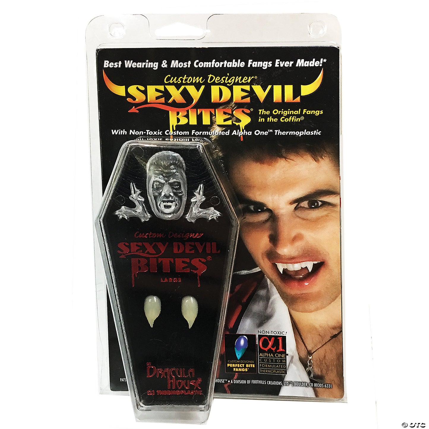 Sexy Devil Bites Fangs - Medium