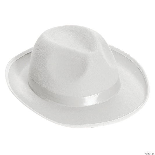 Adults White Fedora