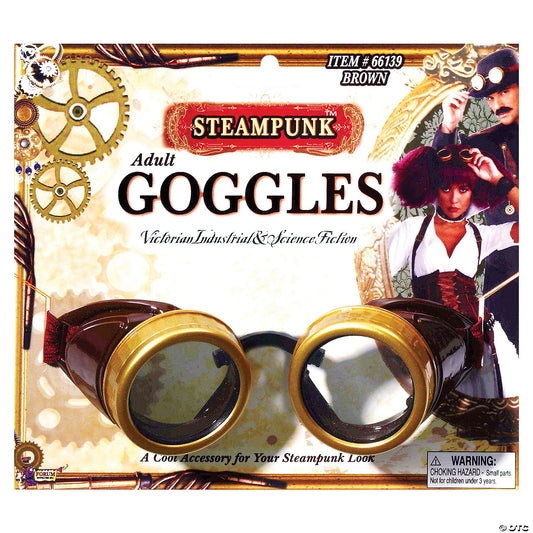 Adult Steampunk Goggles Fm66139