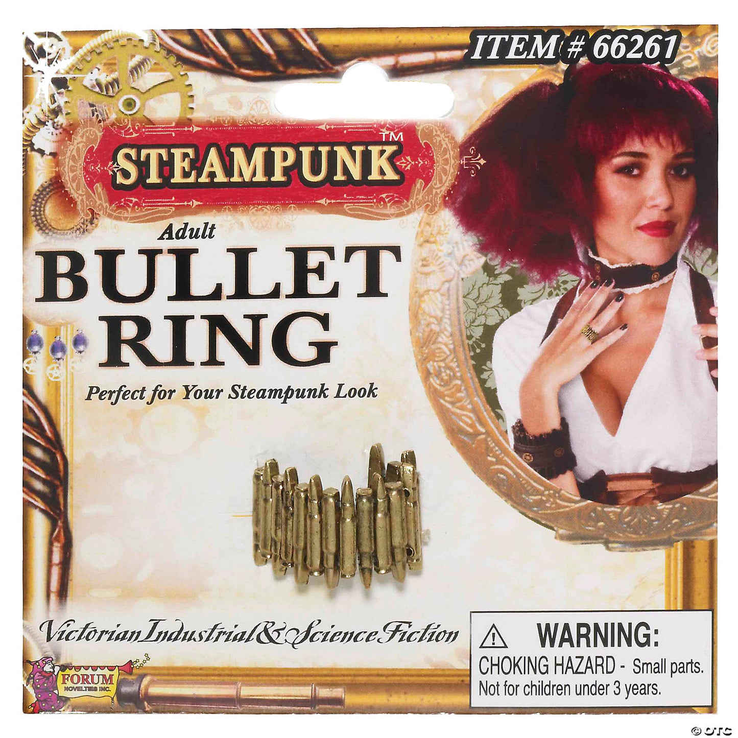 Steampunk Bullet Ring