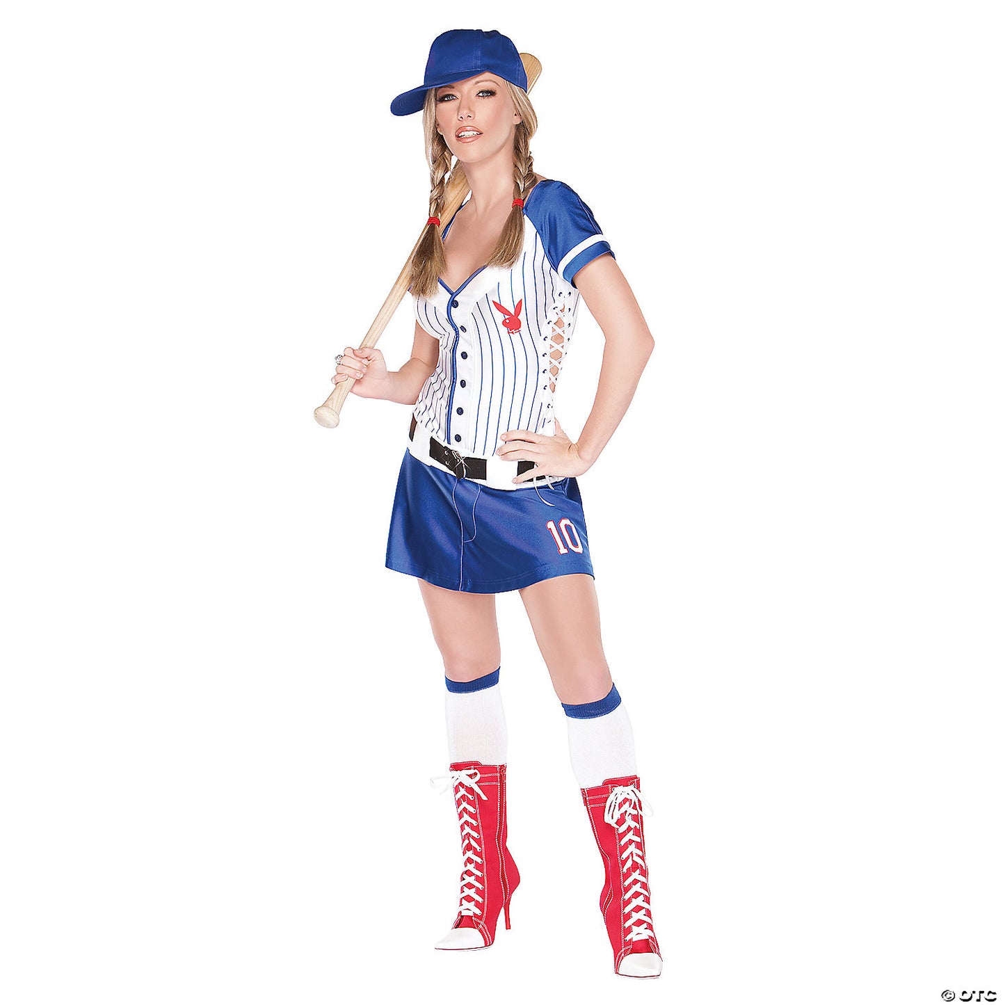 Women’s Playboy® Home Run Hottie Baseball Costume - Xsmall