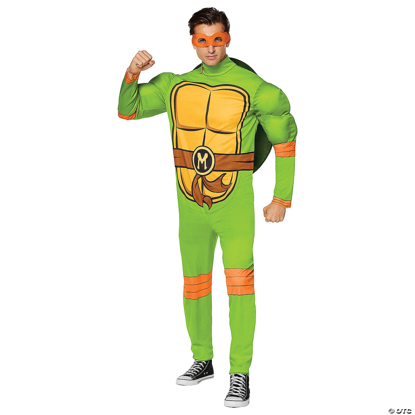 Adults Classic Teenage Mutant Nija Turtles Michelango Costume - Medium