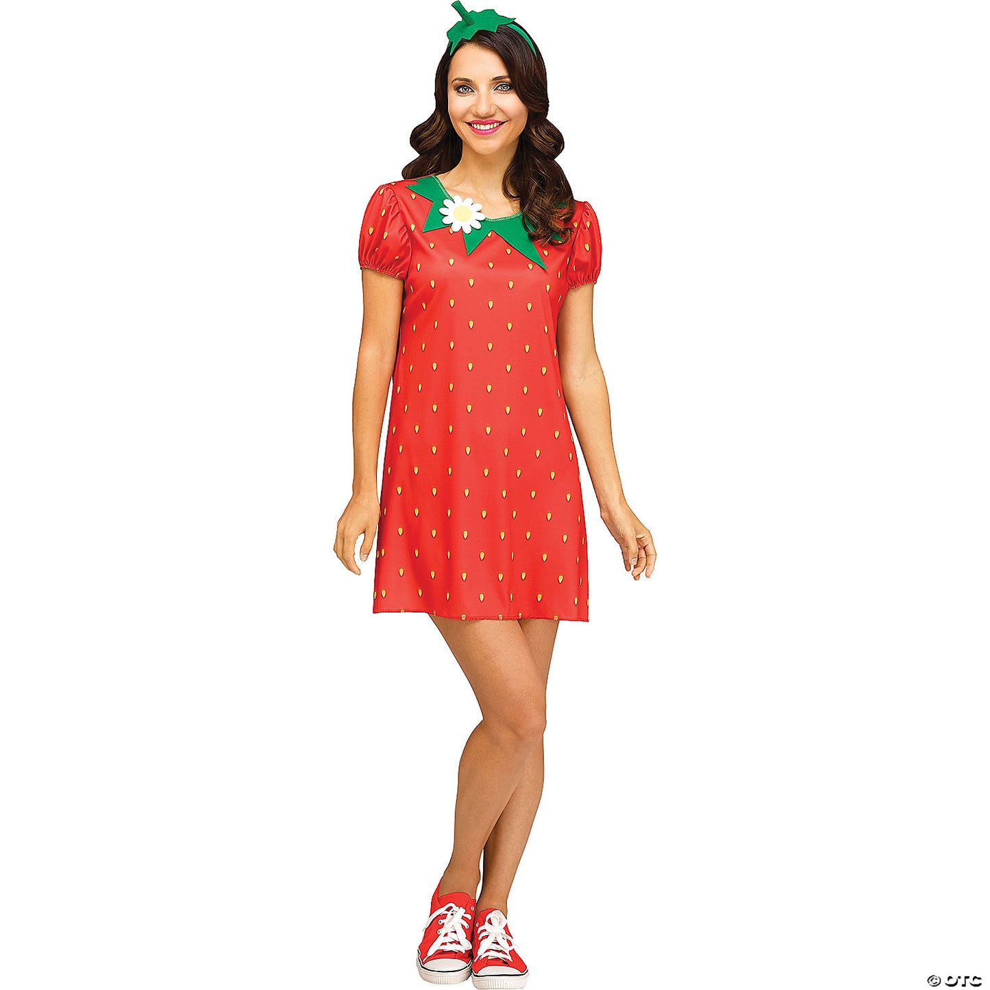 Adult Strawberry Cutie Costume Sm/Md 2-8