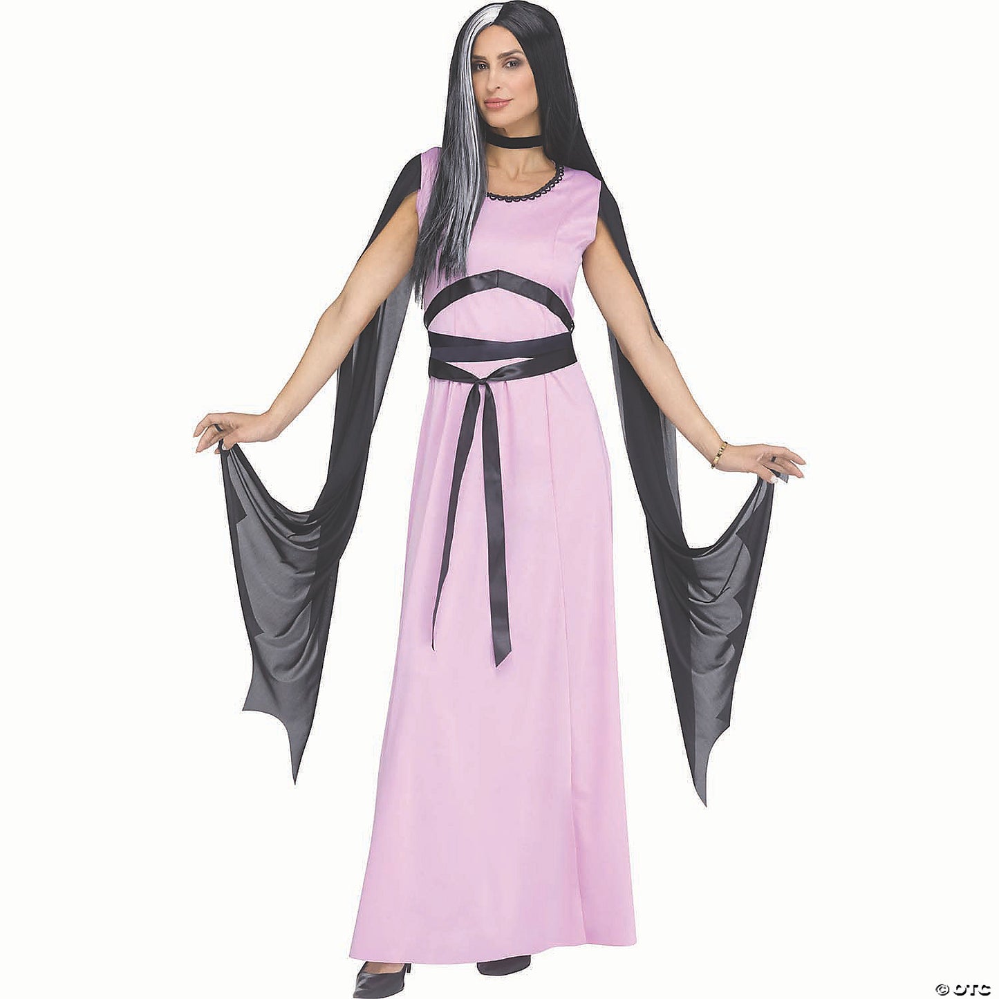 Women’s Pink & Black Monster Mom Polyester Dress Costume - Small/medium 2-8