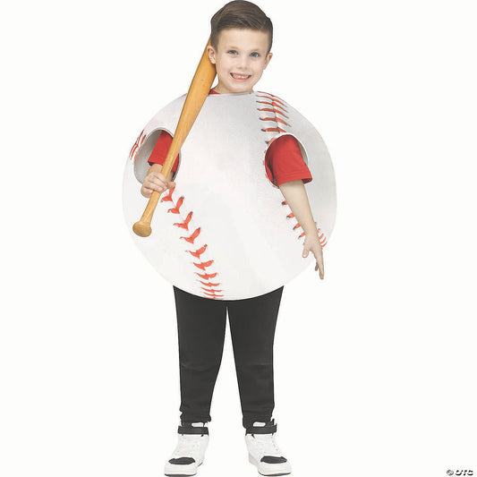 Kids Baseball Sports Ball Polyester Tunic Costume