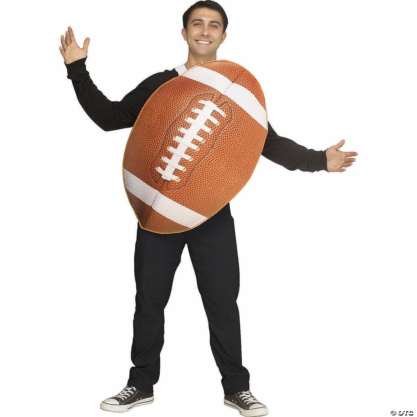 Adults Football Sport Ball Polyester Tunic Costume - One Size