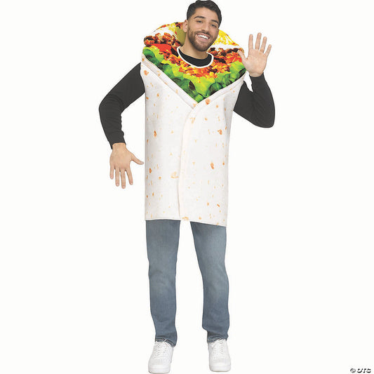 Adults Multicolor Burrito Costume - Standard