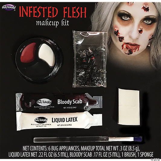 Creepy Crawlers Makup Kits-infestd Flesh