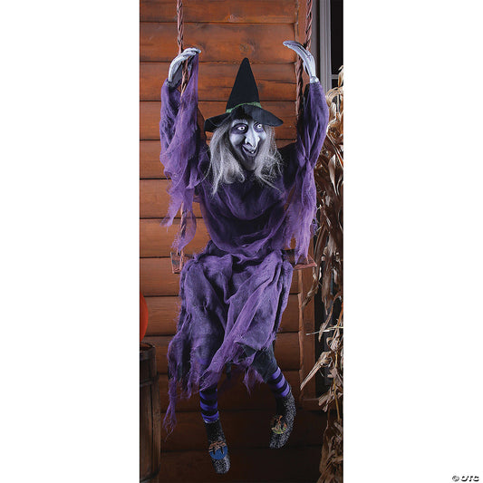 Witch Prop On Swing