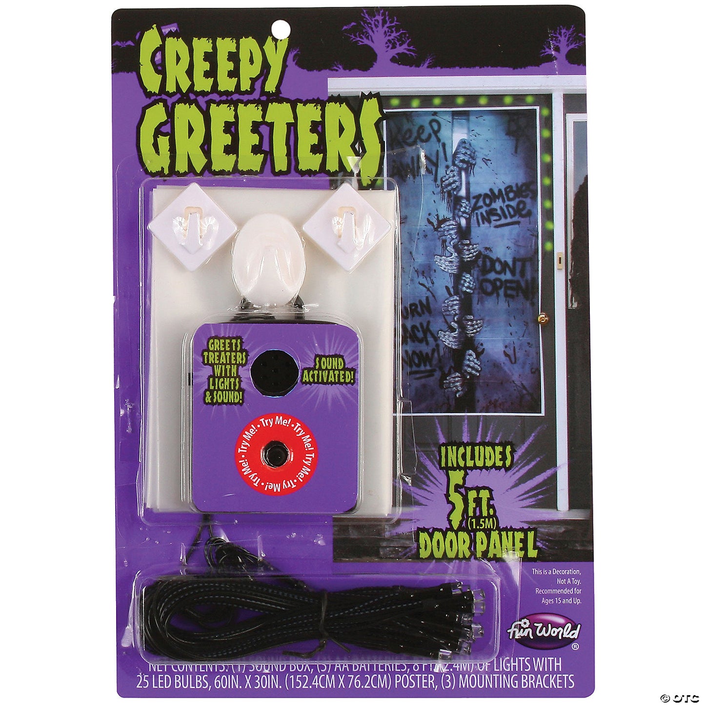 Zombie/creepy Greeter Lights And Sounds