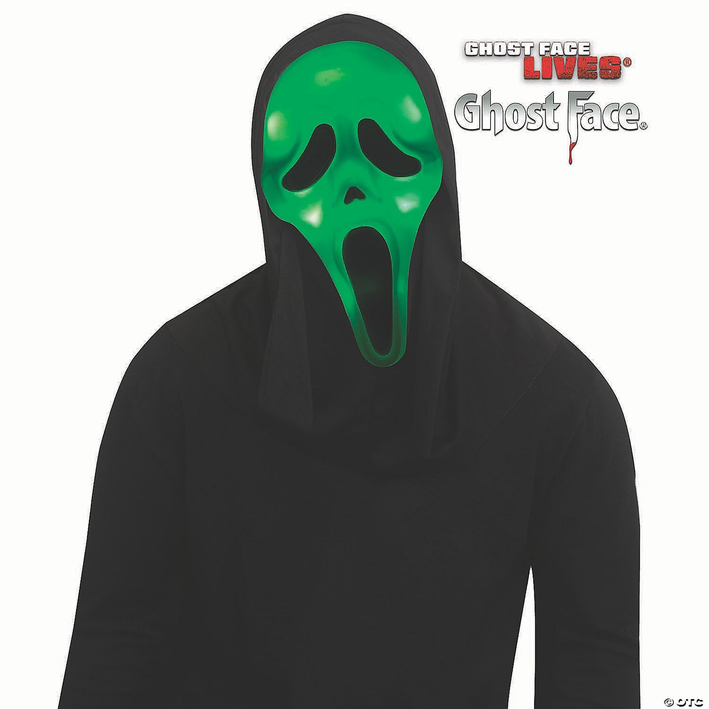 Adults Ghost Face® Color Changing Full Mask With Hood