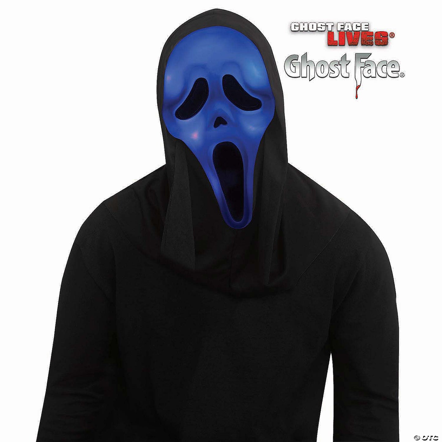 Adults Ghost Face® Color Changing Full Mask With Hood