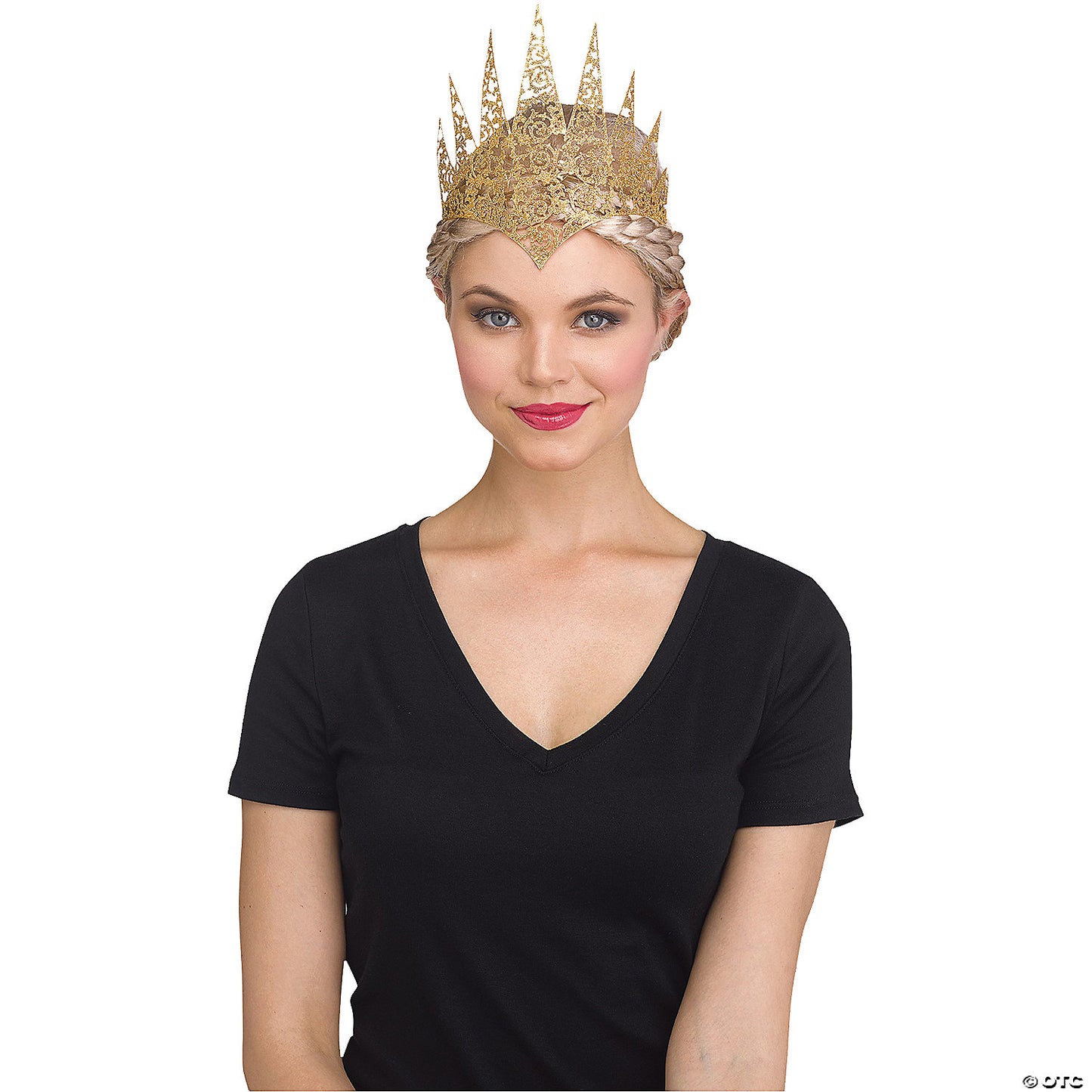 Adults Iridescent Flexible Glitter Crown