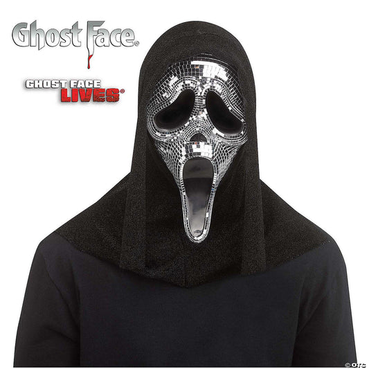 Adults Dead By Daylight™ Ghost Face® Disco Mirror Full Mask - One Size