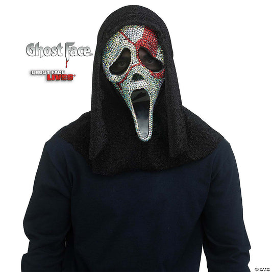 Adults Scream™ Ghost Face® Bloody Bling Mask Costume Accessory