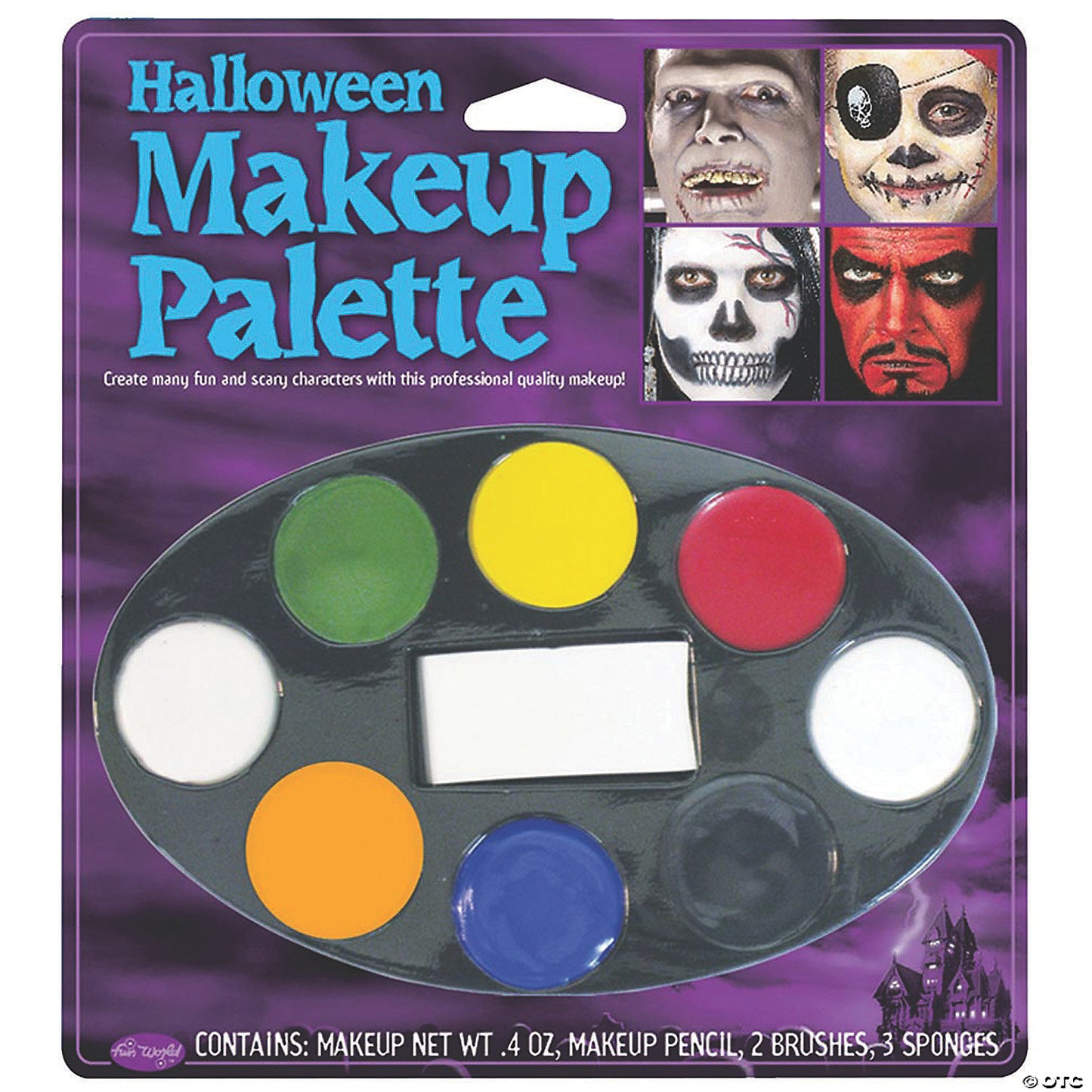 Halloween Makeup Tray 8 Colors