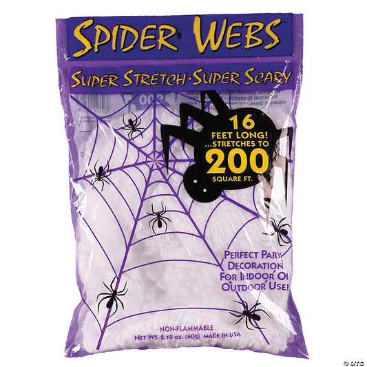 Super Stretch Spider Web Halloween Decoration