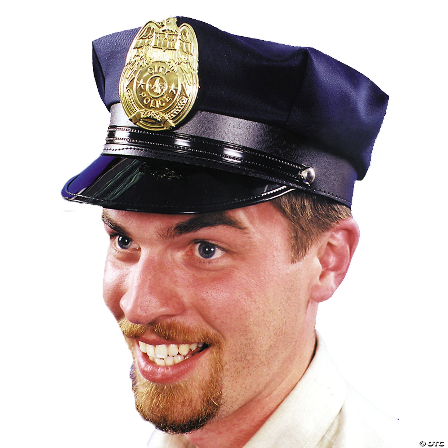 Black & Blue Police Hat