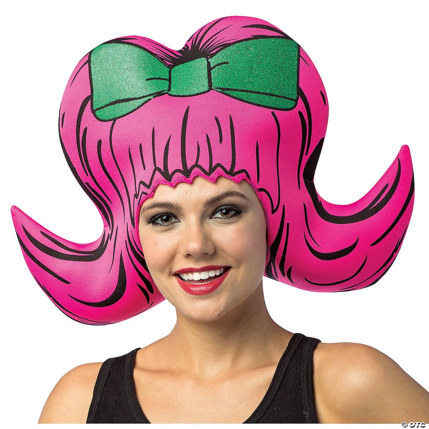 Comic Bouffant Foam Wig