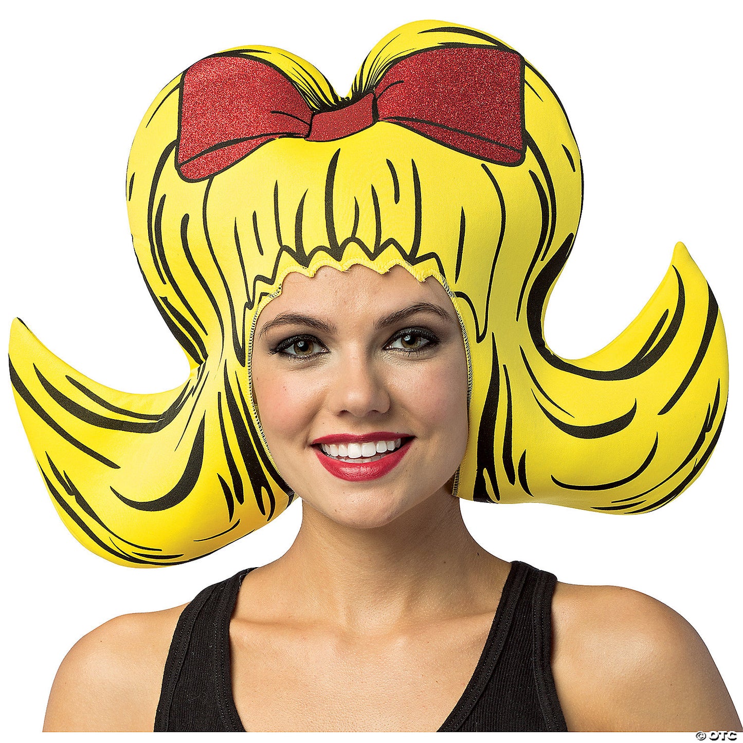 Comic Bouffant Foam Wig