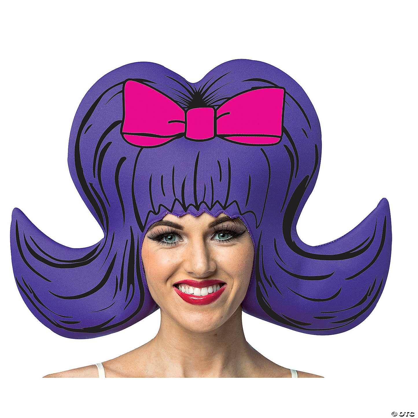 Comic Bouffant Foam Wig