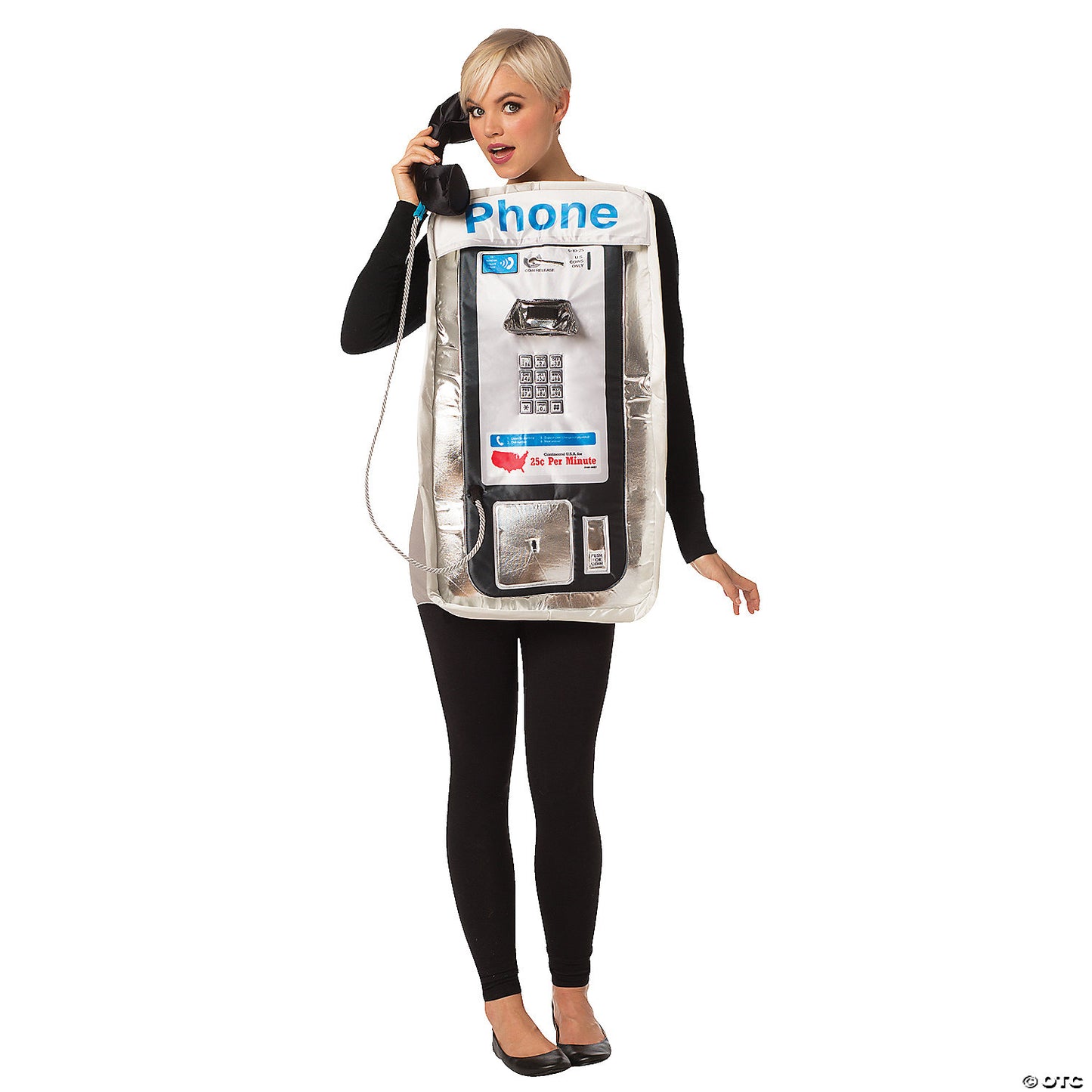 Adult Pay Phone Costume