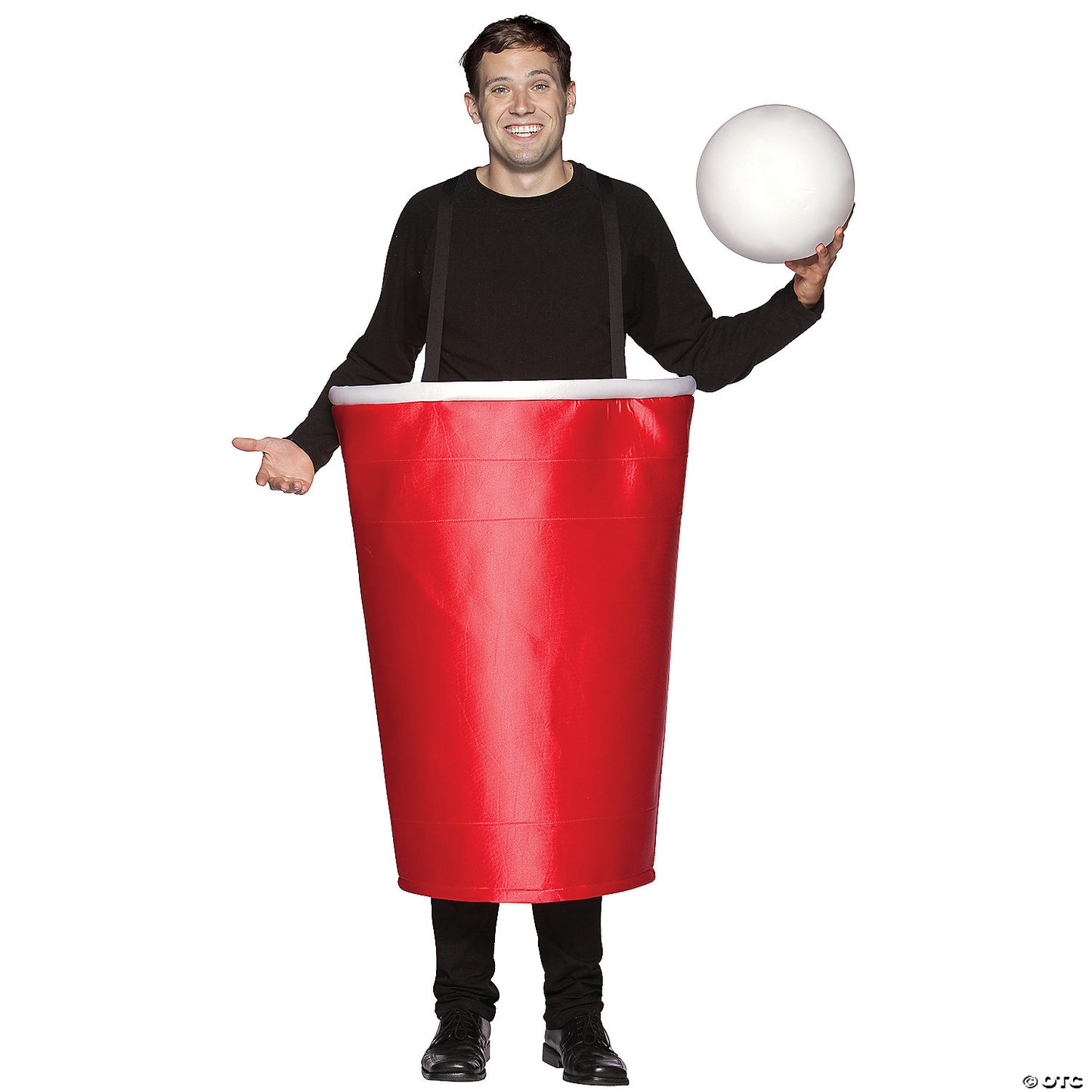 Adult Red Beer Pong Cup Costume