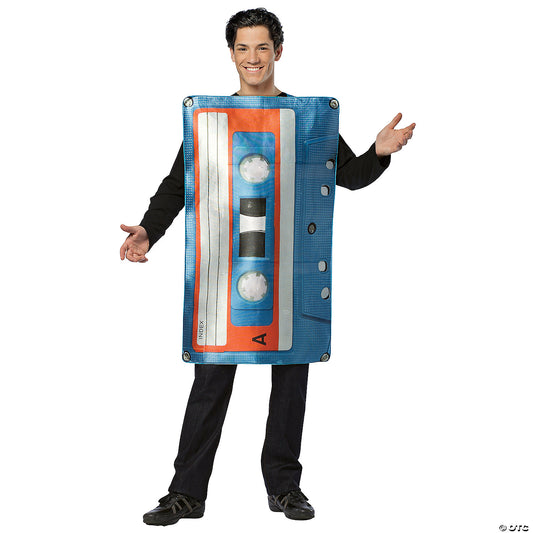 Adult Cassette Tape Costume