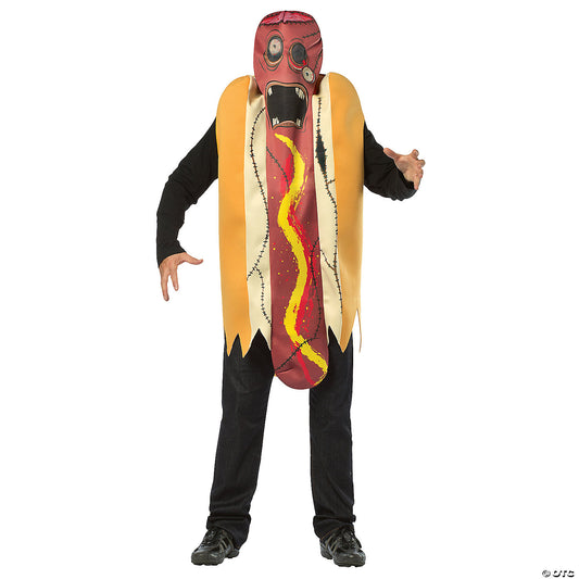 Adult Zombie Hot Dog Costume