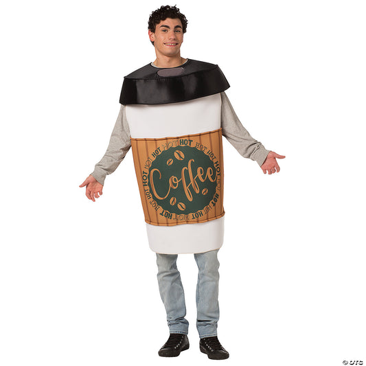 Adult Coffee 2 Go Costume