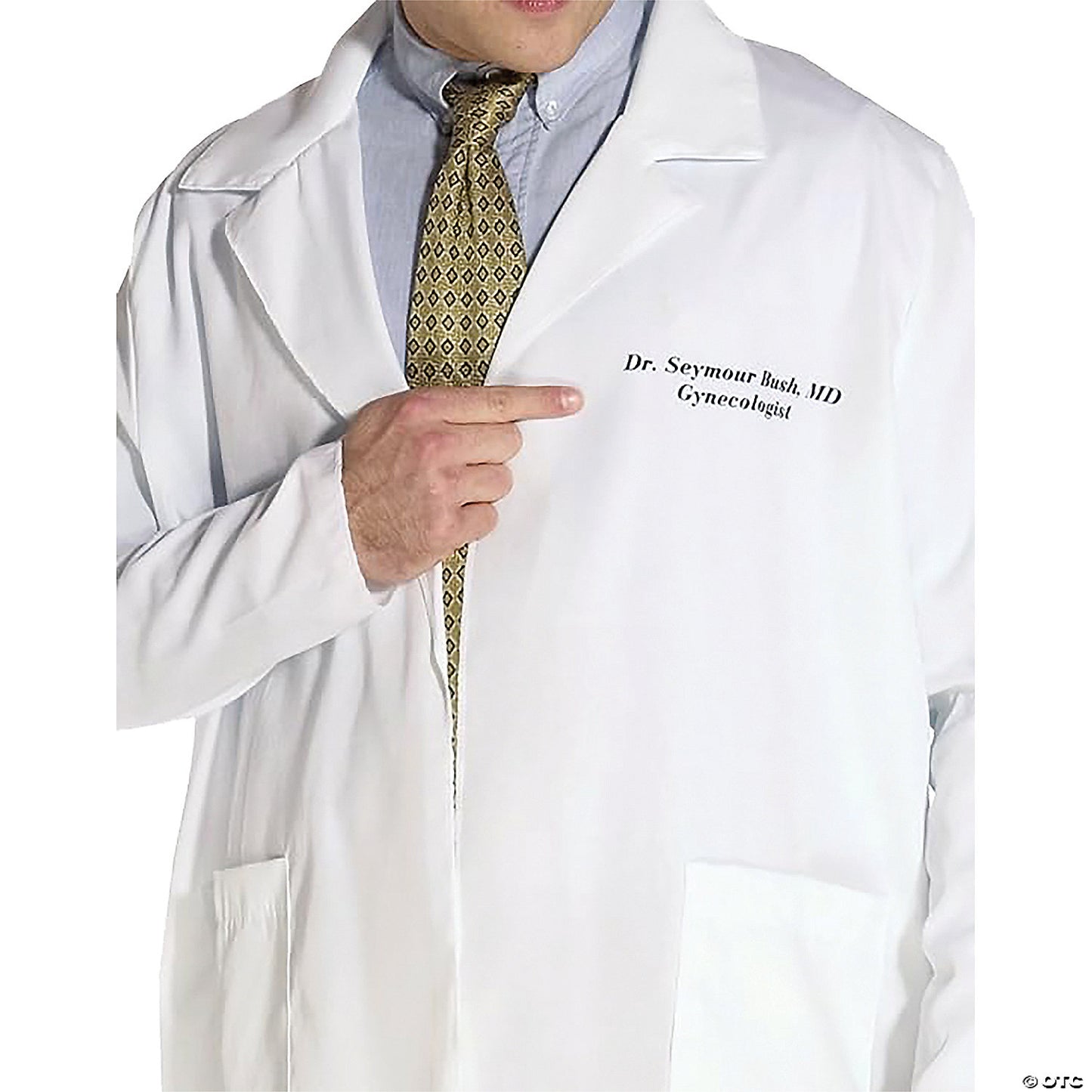 Adult Lab Coat Seymour Bush Costume