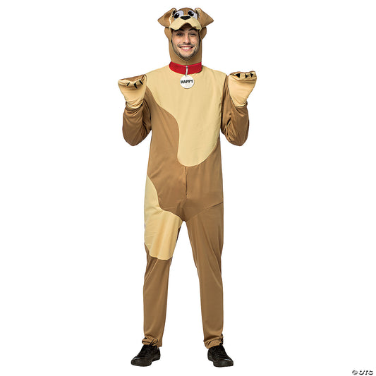 Adult Happy Dog Costume