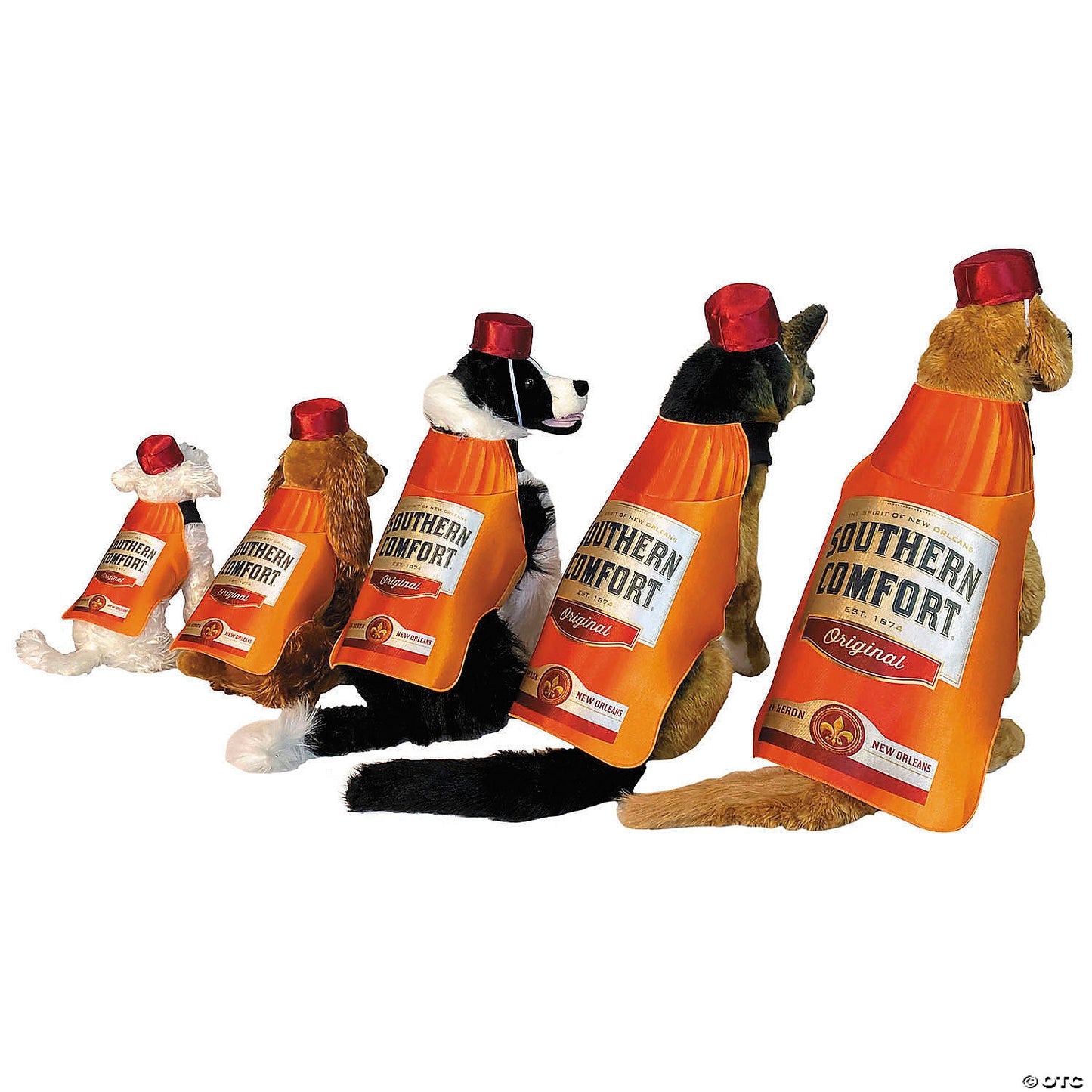 Southern Comfort™ Bottle Dog Costume - 2xl-3xl