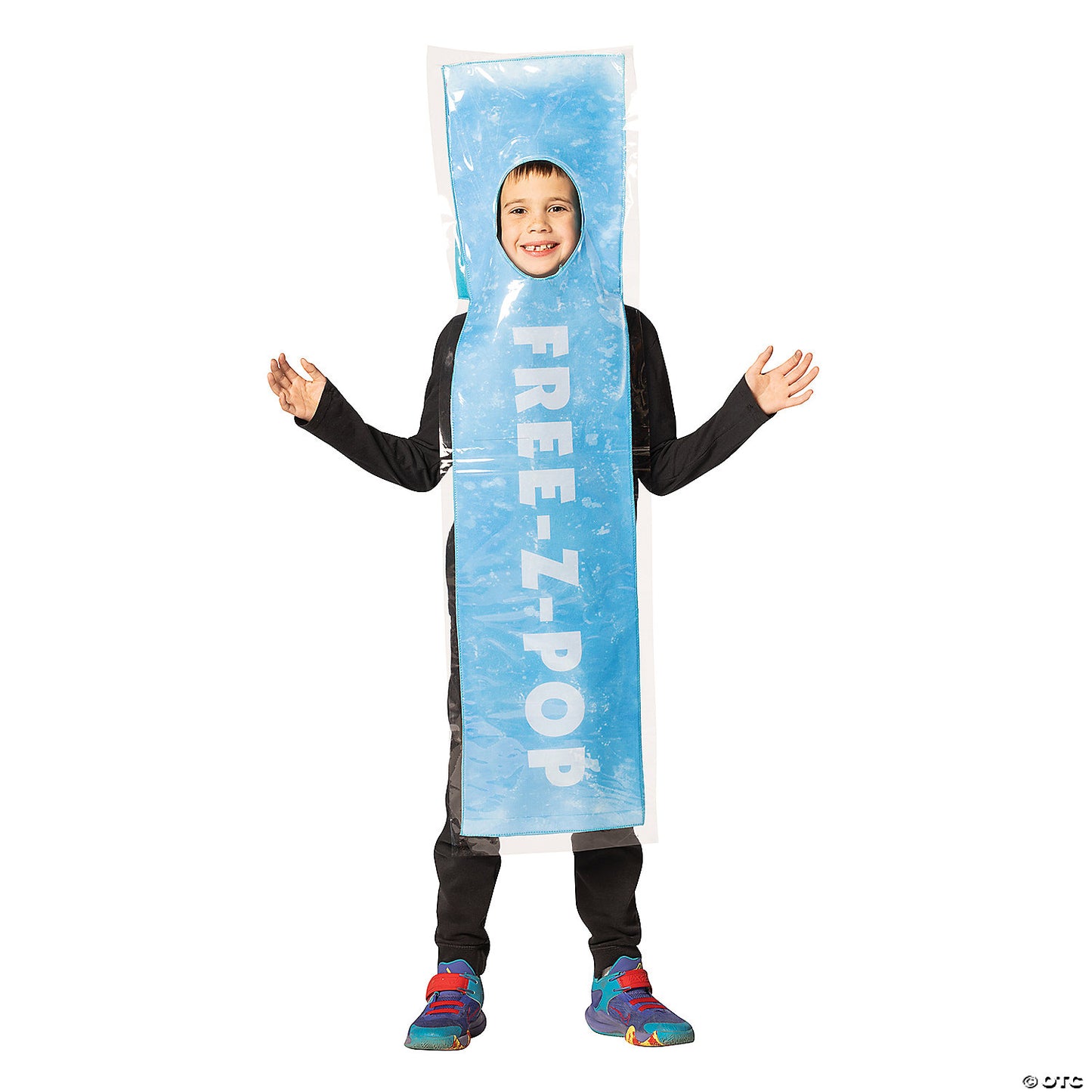 Kids Blue Free-z-pop Ice Costume - Medium 7-10