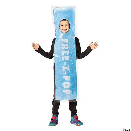 Kids Blue Free-z-pop Ice Costume - Medium 7-10