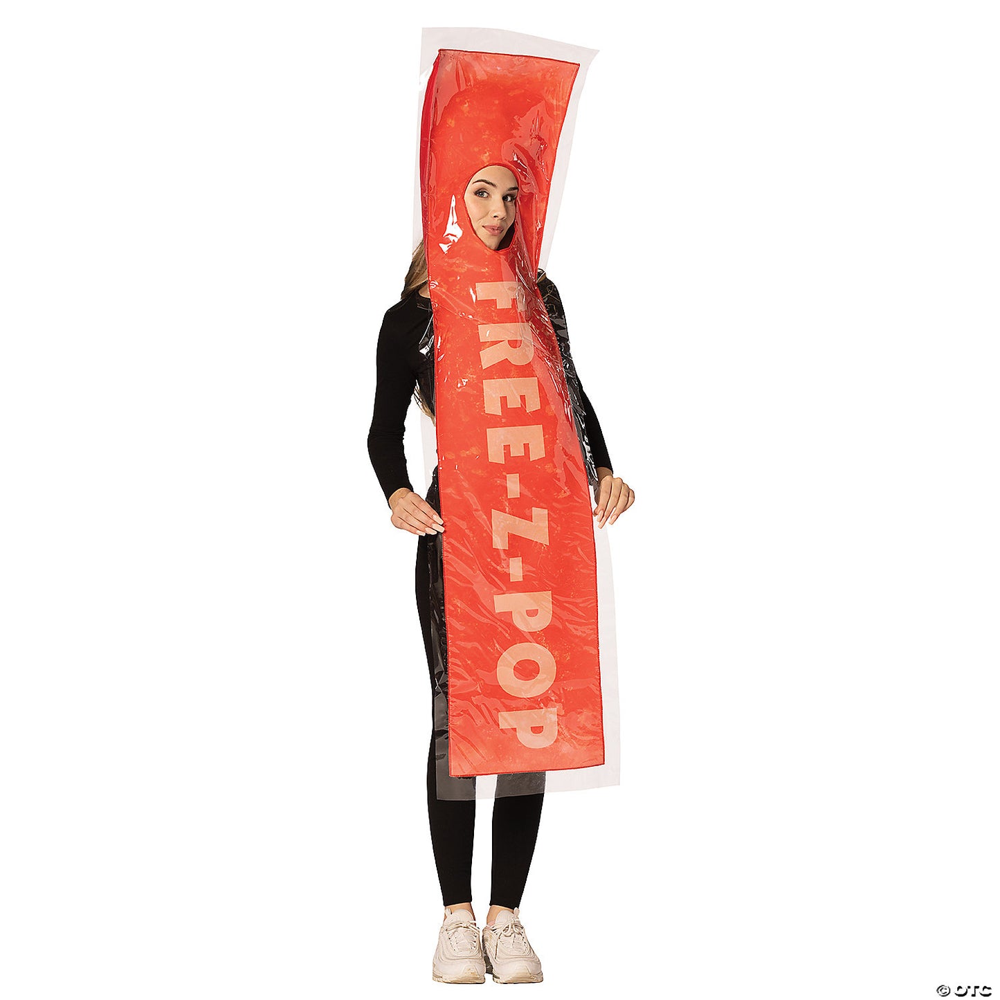 Adults Red Free-z-pop Ice Costume