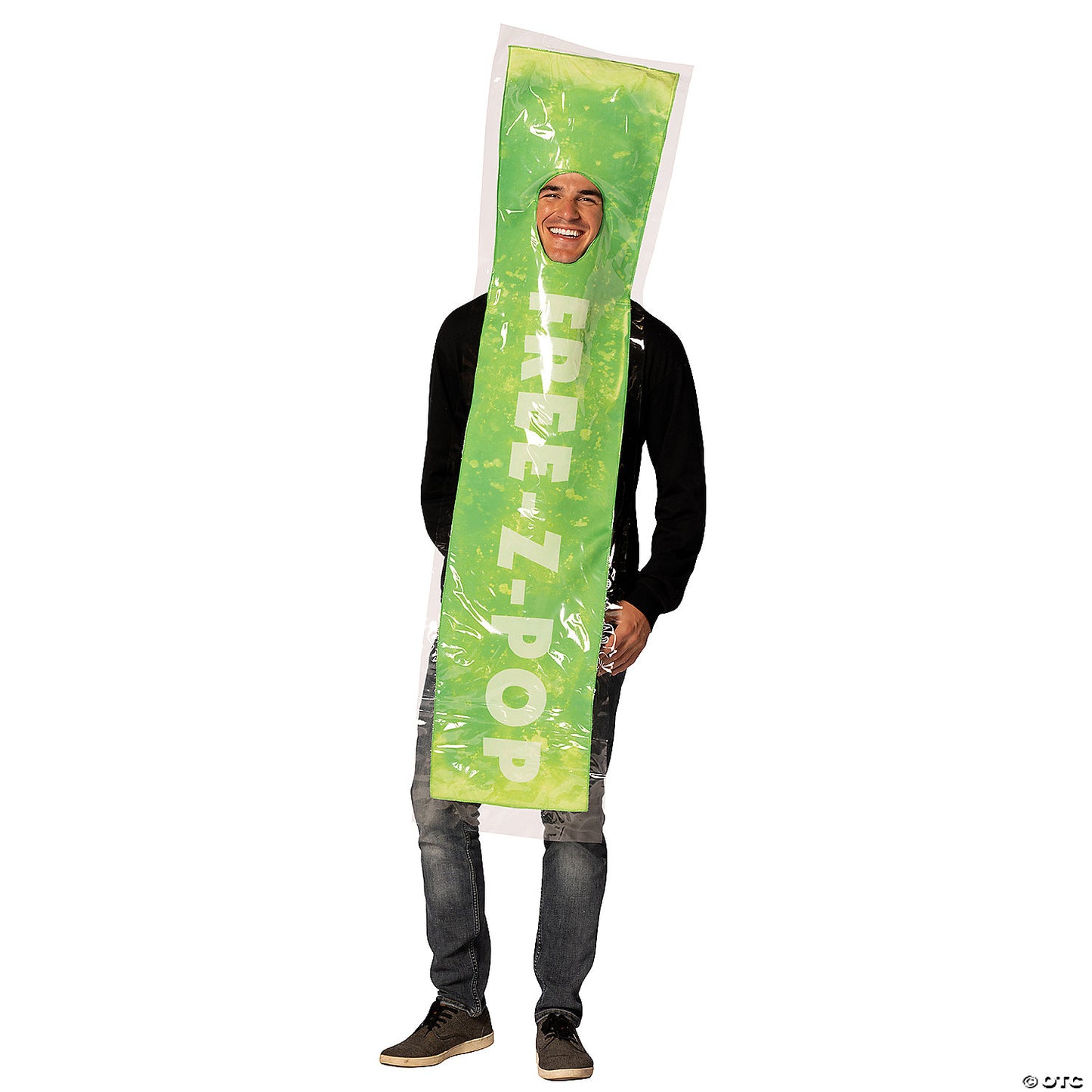 Adults Green Free-z-pop Ice Costume