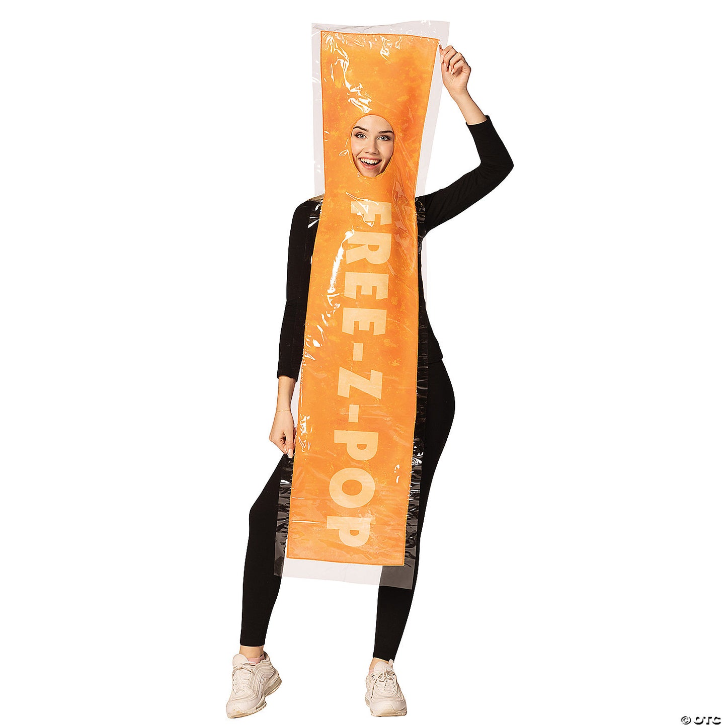 Adults Orange Free-z-pop Ice Costume