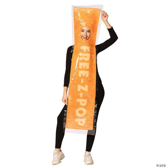 Adults Orange Free-z-pop Ice Costume