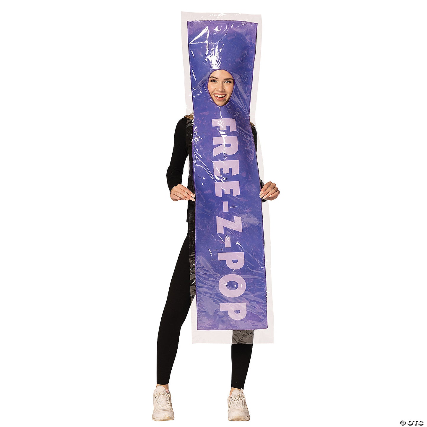 Adults Purple Free-z-pop Ice Costume