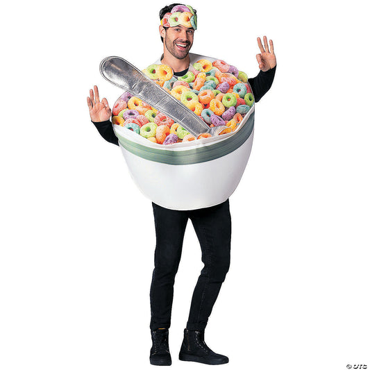 Adults Bowl Of Cereal With Spoon Costume