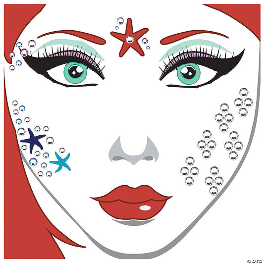 Mermaid Face Decal