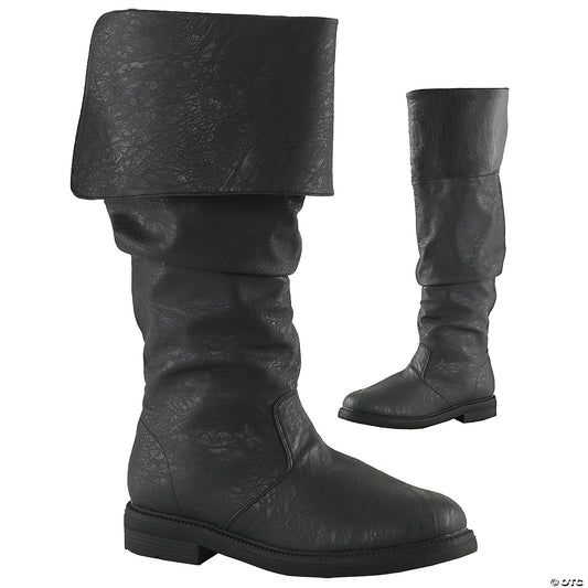 Men's Black Robin Hood Boots