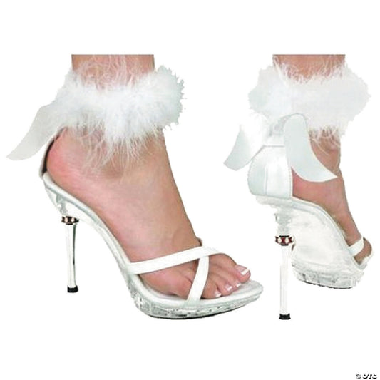 White High Heel Sexy Angel Shoes - Small