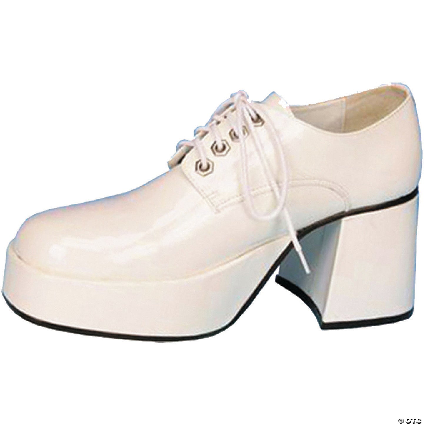 White Patent Platform Shoes - Size 8/9