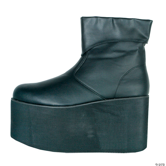 Men's Black Platform Boots