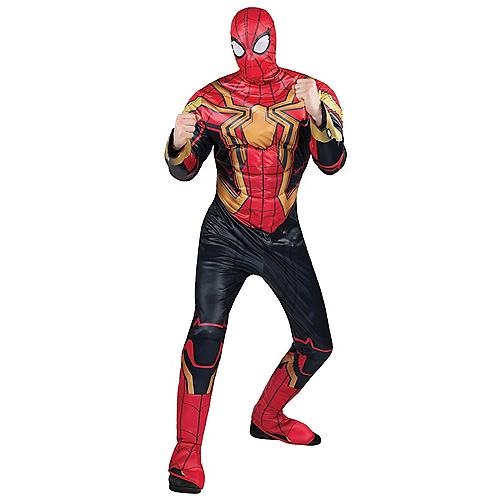 Adults Qualux Marvel Spider-Man™ Integrated Suit Costume - 36-38