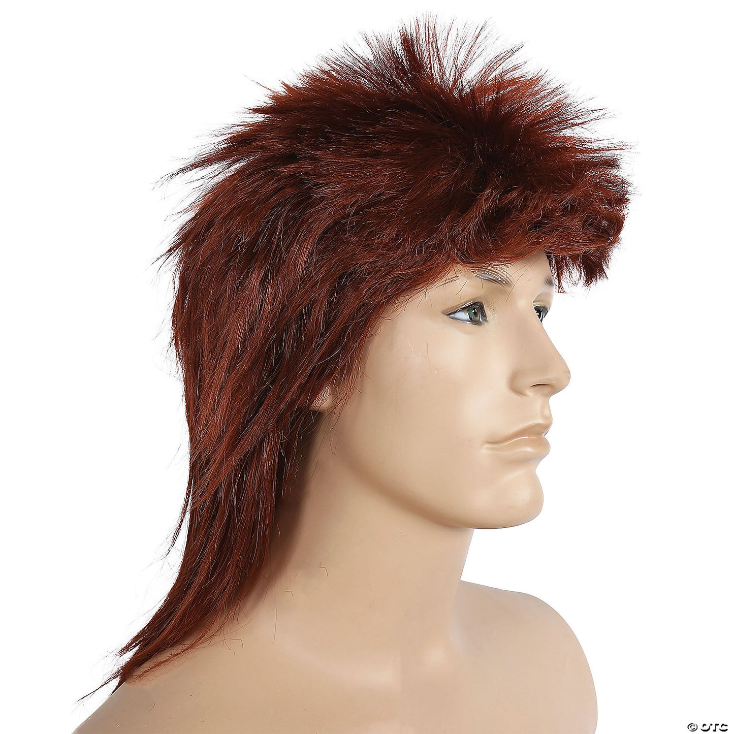 Adults Long Mullet Wig - White 60