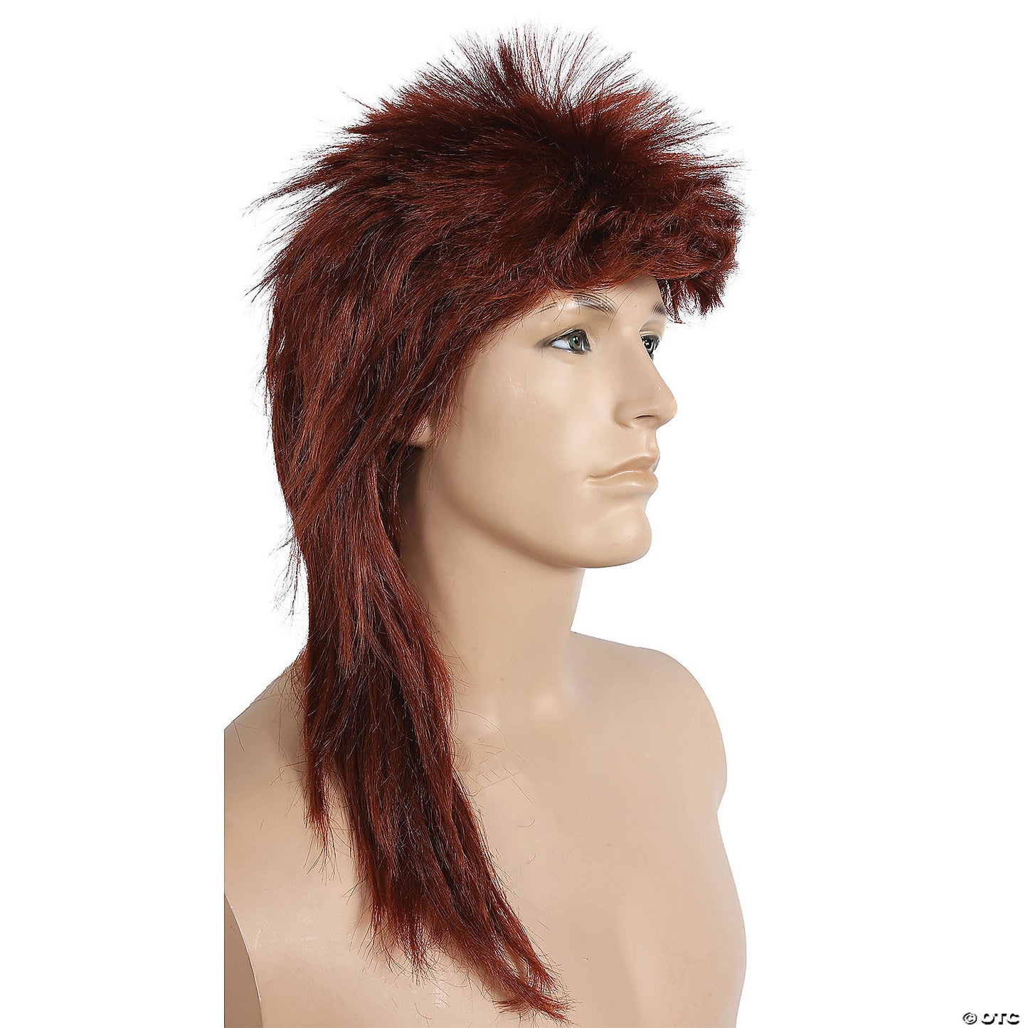 Adults Long Mullet Wig - White 60